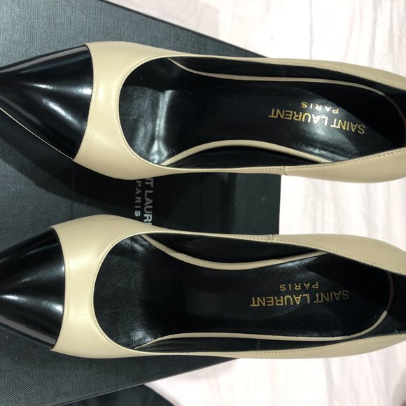 YSL "Tribute Two" Platform Pumps - Picture 1 of 5